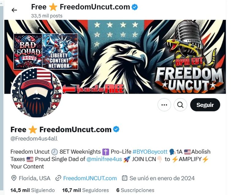 Freedom Uncut, uno de los sitios que se dedican a este tipo de atividad