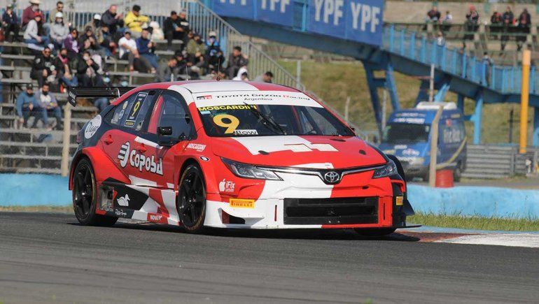 Nicolás Moscardini festejó en el sábado del Súper TC2000 en Rosario