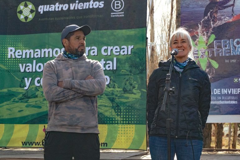Cecilia y Fernando, los creadores de Quatro Vientos. Cecilia y Fernando, los creadores de Quatro Vientos.
