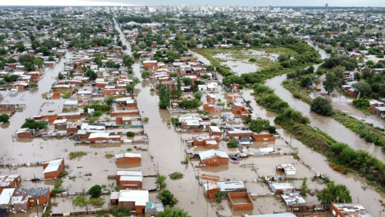 Las inundaciones en Bahía Blanca