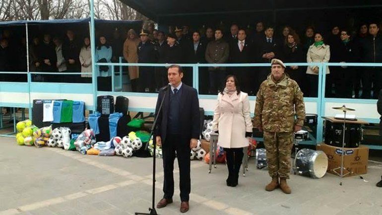 Con anuncios de obras, Zapala celebró su 103° aniversario