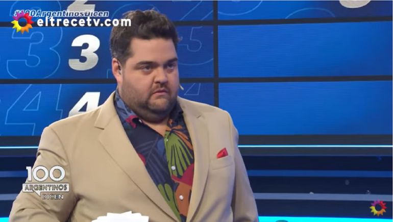 Un participante apuró a Darío Barassi y el conductor se desquitó