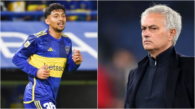 Mourinho sigue insistiendo por Cristian Medina pero Boca no acepta una rebaja