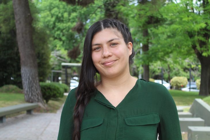 Gina González, de San Martín de los Andes. Foto: gentileza Jaqui Herrera. Gina González, de San Martín de los Andes. Foto: gentileza Jaqui Herrera.