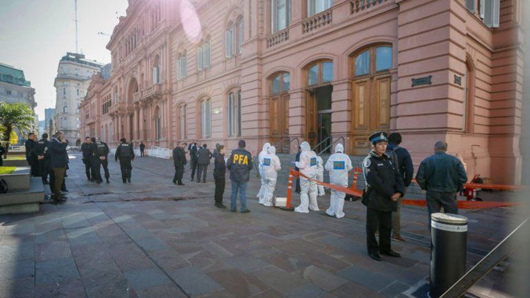 Activan protocolo en Casa Rosada y el anexo de Diputados por amenazas de bomba