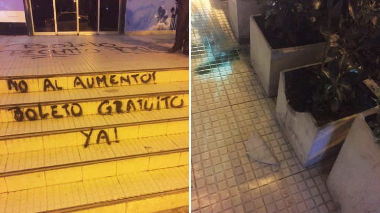 Desde el Municipio critican a los estudiantes que se manifestaron ayer