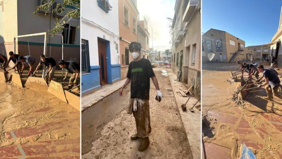 Impactantes imágenes de un neuquino en Valencia tras la DANA: Parece una zona de guerra
