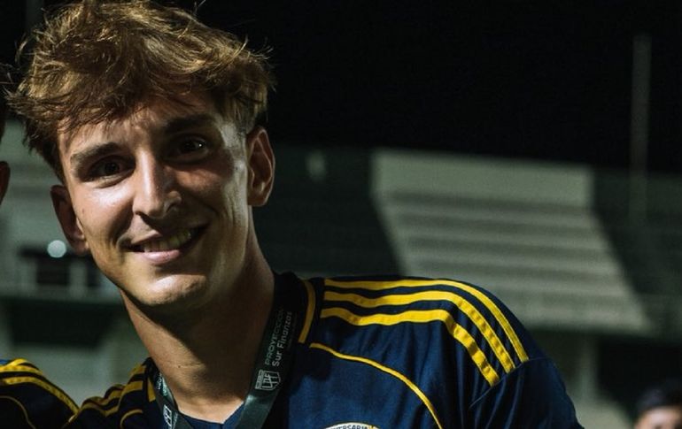 El cipoleño Valentino Simoni logró otro título con la reserva de Boca y sería promovido