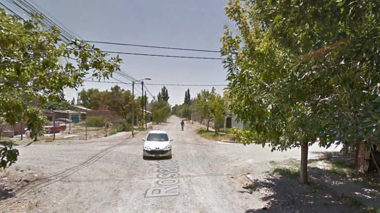 Calle Rosario en el barrio Canal V.