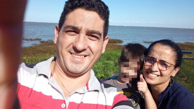 El sospechoso de matar a su esposa e hijo tenía una denuncia por violencia