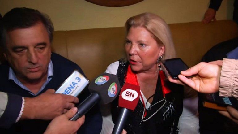 Carrió se cruzó feo con un periodista de Río Cuarto