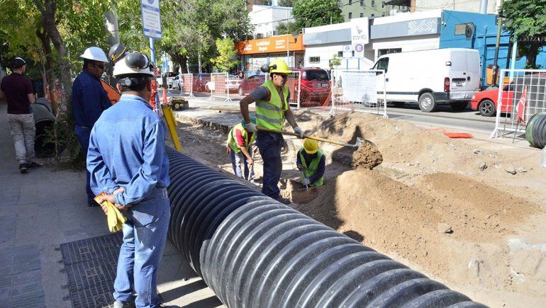 Se extiende la obra para que no se inunde la ciudad