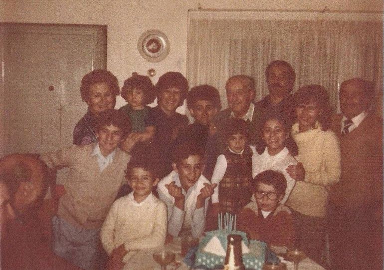 Vicente López y toda la familia.