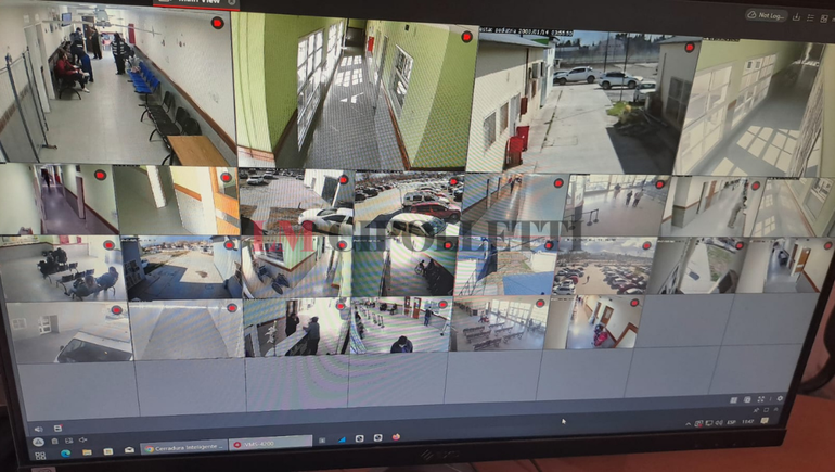 El sistema de seguridad con cámaras del domicilio no alcanzó.