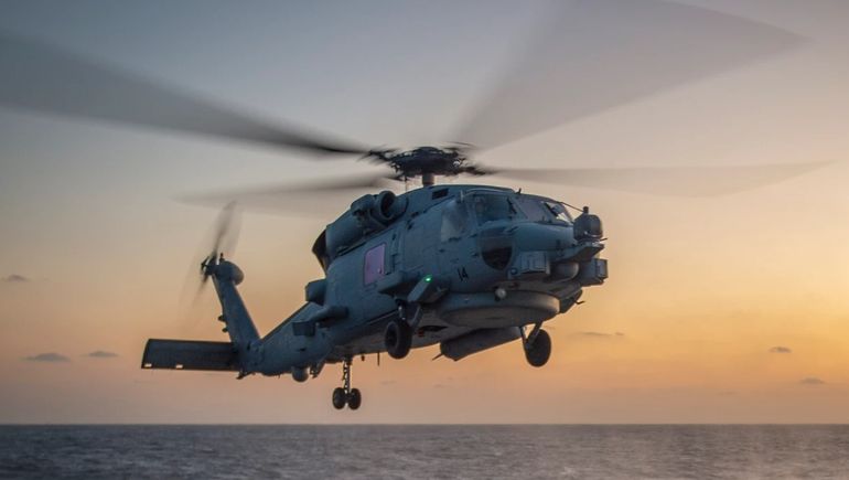 El MH-60R Sea Hawk de la Armada de los Estados Unidos realizaba operaciones rutinarias cuando ocurrió el accidente. (Imagen ilustrativa)