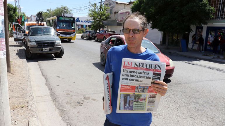 “Desde mi casa veía a la gente correr, llevarse de todo, no solamente comida