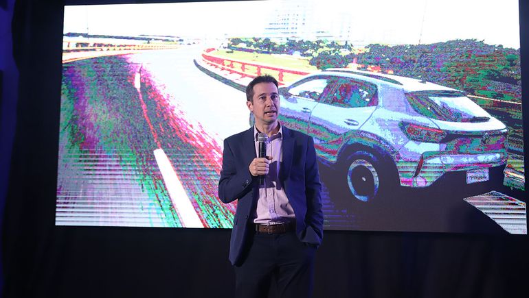 La presentación del VW Tera en Iruña. La presentación del VW Tera en Iruña.