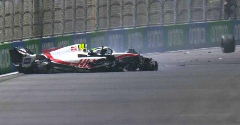 El tremendo accidente del hijo de Schumacher en la clasificación de la F1