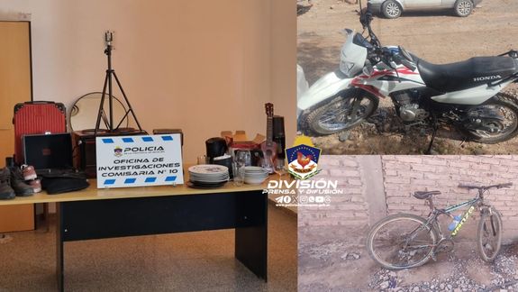 Ladrones robaron en dos casas