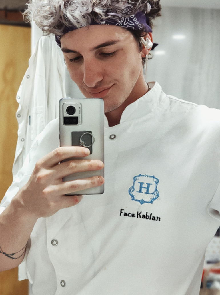 Facundo ya comparte algunos momento de las grabaciones del reality a través de sus redes sociales.