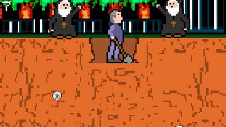 El tucumano José López ya tiene su videojuego en el convento