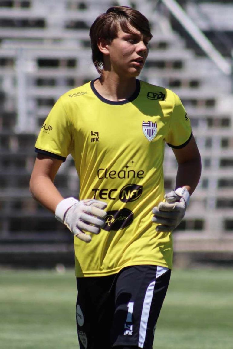 Tomás Ramírez en La Visera, el día de la clasificación. Foto: gentileza Ayelén Martins Tomás Ramírez en La Visera, el día de la clasificación. Foto: gentileza Ayelén Martins