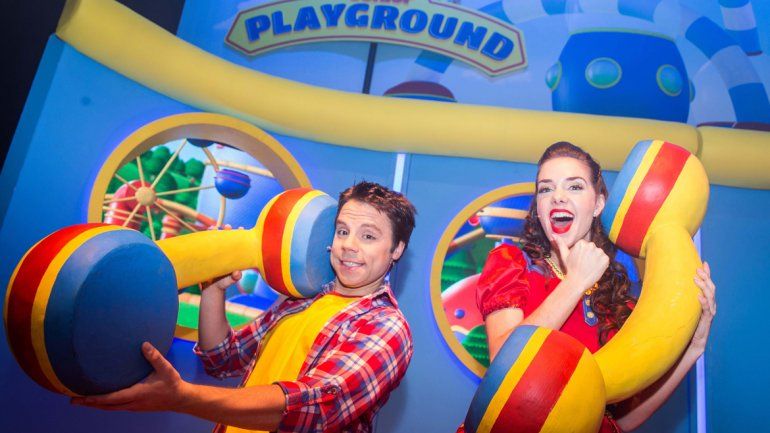 Juanchi y Juli de Disney Junior vuelven a Neuquén con Playground en vivo.