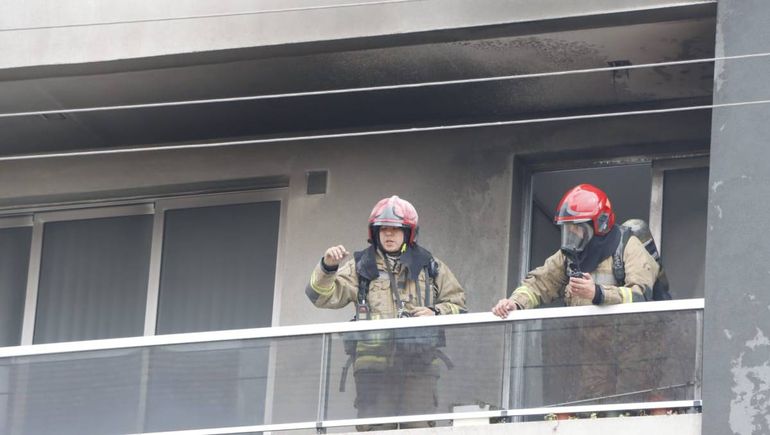 Alerta en Cipolletti por incendio en un edificio céntrico
