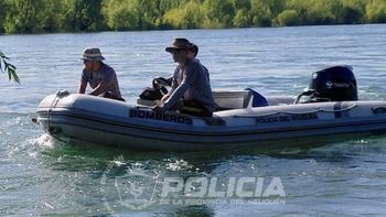 Sigue la búsqueda del joven desaparecido en el río Limay Sigue la búsqueda del joven desaparecido en el río Limay