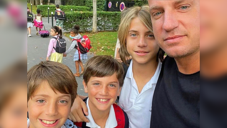 El reencuentro de Maxi López y sus hijos en medio de la preocupación por Wanda Nara