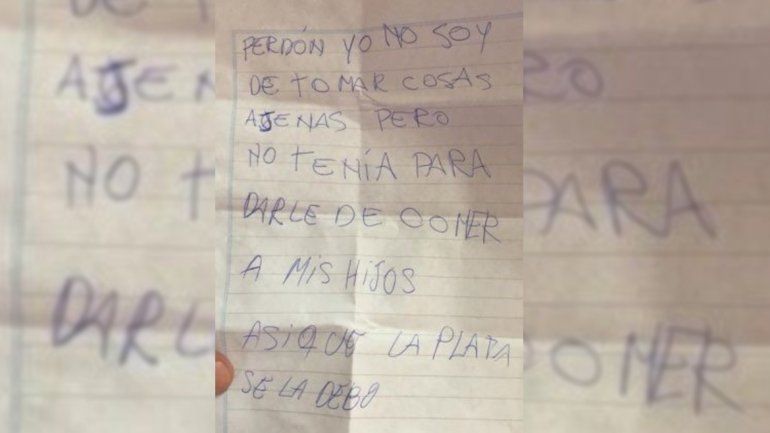 Encontró una billetera y la devolvió sin la plata porque no tenía para darle de comer a sus hijos