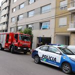 Susto en un edificio en pleno centro neuquino / Foto | LM Neuquen Susto en un edificio en pleno centro neuquino / Foto