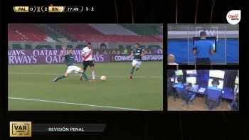 ¿no fue penal? otra anulacion del var en contra de river ¿no fue penal? otra anulacion del var en contra de river