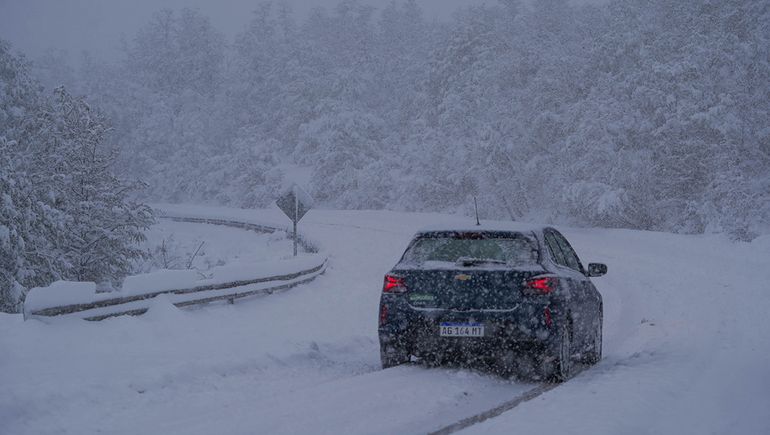 Las nevadas más intensas se sintieron en el sur de la provincia. Las nevadas más intensas se sintieron en el sur de la provincia.