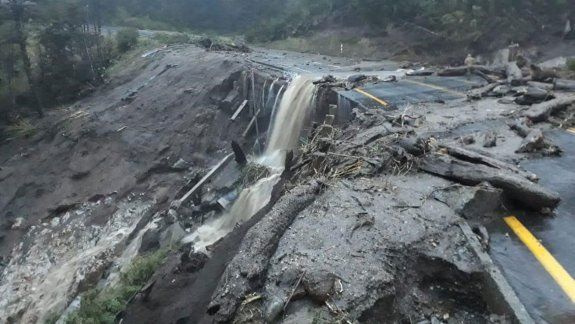 Por el temporal