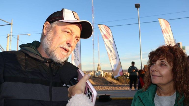 Mauricio Serenelli y María Pasqualini estuvieron en la organización del evento. Mauricio Serenelli y María Pasqualini estuvieron en la organización del evento.