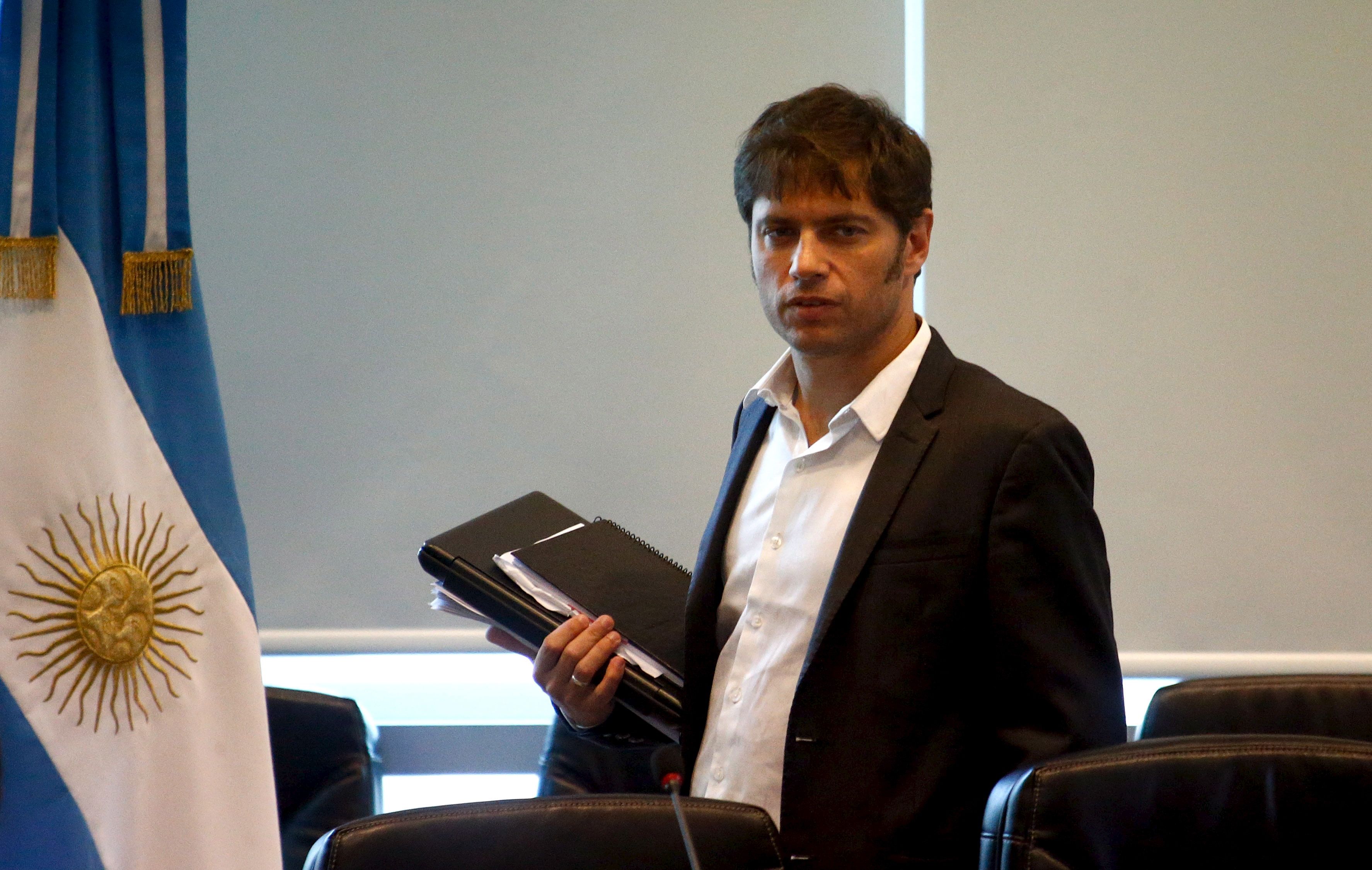 FOTO DE ARCHIVO. El gobernador de la provincia de Buenos Aires, Axel Kicillof, cuando era ministro de Economía de Argentina. 4 de marzo de 2016. REUTERS/Marcos Brindicci