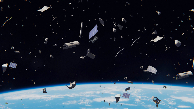 Hay 11 mil toneladas de basura orbitando la Tierra