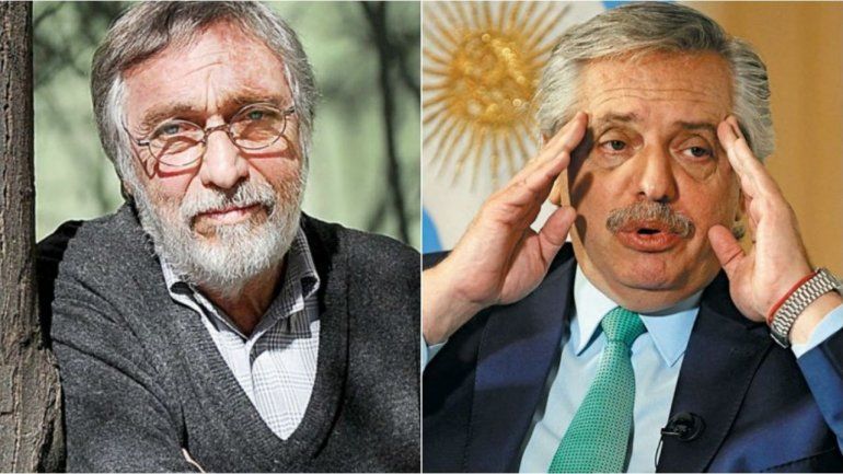 Luis Brandoni arremetió contra el Presidente por los muertos de COVID