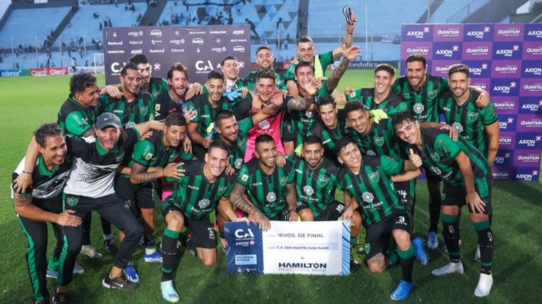 San Martín de San Juan avanzó en la Copa Argentina San Martín de San Juan avanzó en la Copa Argentina