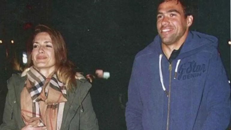 Isabel Macedo y el Pocho Insúa.