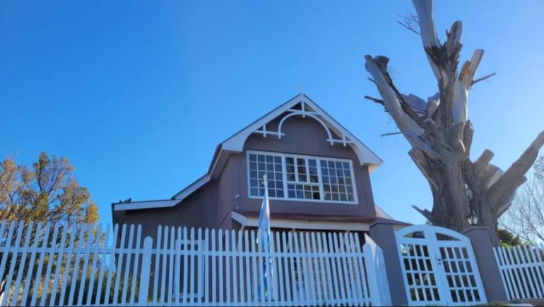 La residencia del gobernador de Chubut