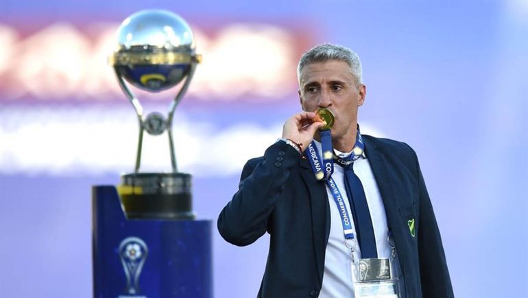 Hernán Crespo, el gran candidato de la dirigencia de San Lorenzo.