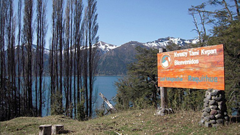 La comunidad Raquitue en Junín de los Andes en el centro de la polémica.
