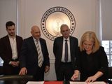 La vocal del TSJ, María Soledad Gennari, firmó varios convenios destacados con el ministerio de Seguridad de la Nación.