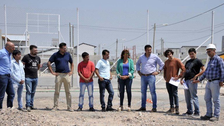 El espacio recreativo de las 157 viviendas estará listo en 20 días