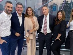 las fotos sonadas de un periodista de tn en emiratos arabes junto a su esposa