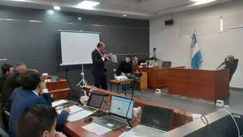 El juicio por el femicidio de Agustina Fernández cumplió su cuarta audiencia. El juicio por el femicidio de Agustina Fernández cumplió su cuarta audiencia.