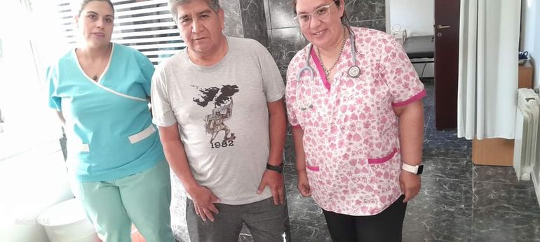 Veteranos de Malvinas entregaron medicamentos al hospital de Picún Leufú