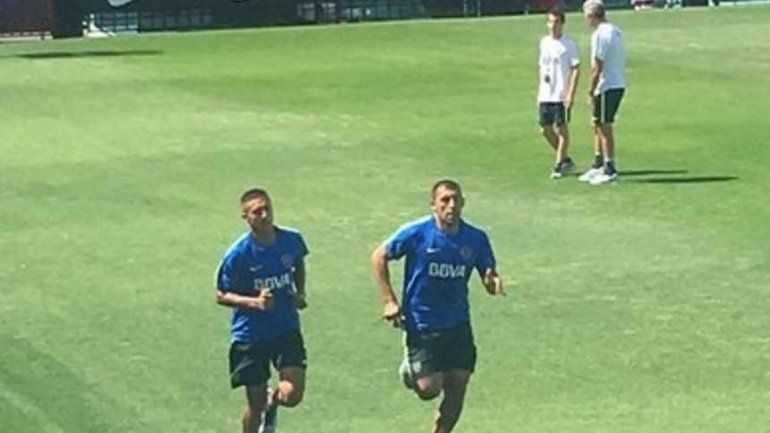 El delantero se está recuperando de un desgarro.